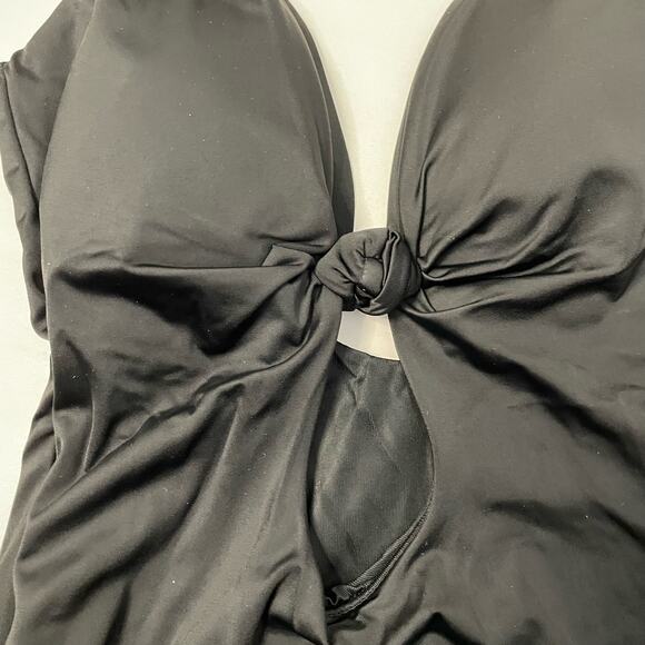 Andie The Santorini One Piece Swimsuit Black Size M NEW Minimalist - Picture 5 of 8